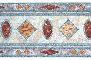 Cenefa Diamante Beige