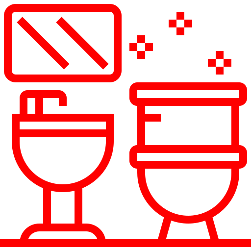 Icono de sanitarios y accesorios de baño