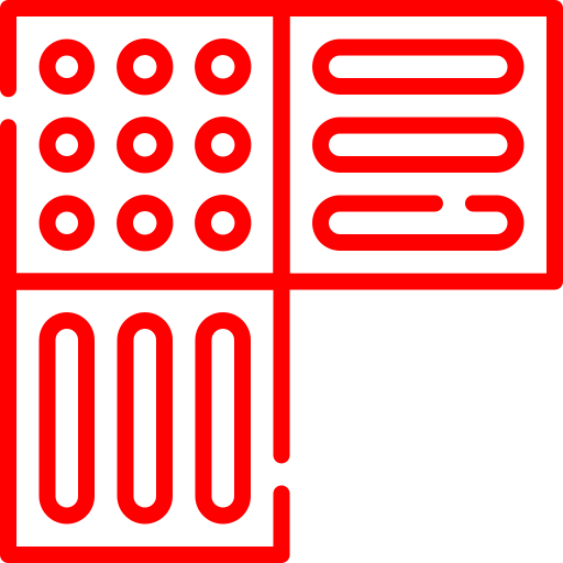 Icono de baldosas y pavimentos